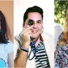 Aurora Soto, Alberto Romero y Diana Jiménez.