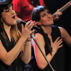 Rozalén durante una actuación, en una foto de archivo.