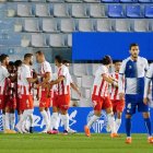 El Almería quiere seguir celebrando victorias.