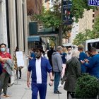 Turki Al-Sheikh paseando por Manhattan.