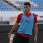 Jorge Cuenca está listo para volver al once del Almería.