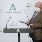 Jesús Aguirre, consejero de Salud y Familias de la Junta de Andalucía.