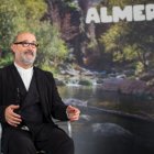 Javier Cámara, durante la entrevista con LA VOZ en la última jornada del Festival de Almería. Foto: Curro Vallejo / Diputación