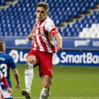José Corpas celebrando el 0-1 en el Carlos Tartiere.