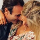 Ana Soria y Enrique Ponce en una imagen compartida en redes sociales.