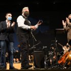 Chipo Martínez, tras recibir el Escudo de Oro de la Ciudad de Almería.