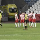 Umar Sadiq feliz después de marcar el 1-0 al Zaragoza.
