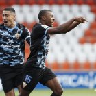 Akieme hizo el primer gol de este Almería en Lugo.