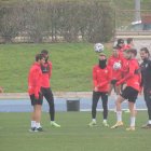 La primera parte del entrenamiento.
