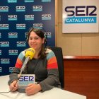 Nuria Vilamala en los estudios de SER Catalunya.