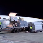 Los aviones con vacunas llegan a España tras el retraso del lunes.