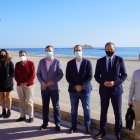 El delegado territorial de Turismo junto al alcalde y miembros del equipo de gobierno.