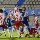 Imagen del partido Sabadell-Almería.