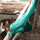 Lo que queda del  histórico bar ‘el Arco’.