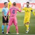 Jaime Latre en el Real Madrid-Cádiz.