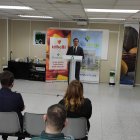 Juanma Moreno este jueves en El Ejido.