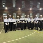 Foto de grupo de la investidura.