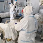 Paciente con Covid atendido en Torrecárdenas.