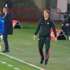 Julen Lopetegui tuvo momentos de máxima tensión en el Mediterráneo.