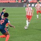 Radosav Petrovic en el Almería-Sevilla.