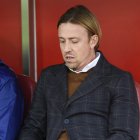 Guti, en el banquillo del Almería.