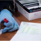 Test para la detección del coronavirus.