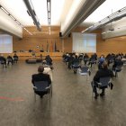 Panorámica de la sala de vistas del Palacio de Congresos de Aguadulce