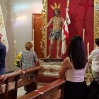 El Señor de la Vida, primer protagonista de unos cultos tras el confinamiento.