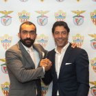 Mohamed El Assy y Rui Costa, el día que fue traspasado Darwin Núñez.