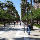 Imagen de la Rambla de Almería.