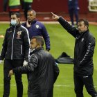 López Garai en el Albacete-Almería esta temporada.