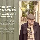 Cartel de las proyecciones abiertas en recuerdo a Jim Haynes.