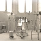 Quirófano del Hospital Provincial en 1934, en el mismo lugar donde Romero realizó su proeza.