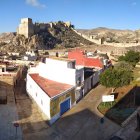 Vista general de la zona de La Hoya hasta la Alcazaba