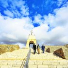 Visita a los trabajos en marcha en San Cristóbal