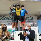 El podio general con Arturo Muñoz como campeón.