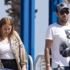 Antonio David Flores y su hija Rocío.