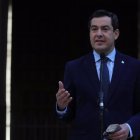 Juanma Moreno no se muestra optimista con la inmunidad de rebaño.