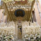 María Santísima de Los Ángeles, en un Domingo de Ramos de los de siempre.