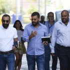 Mohamed El Assy con Mostafa Yilmaz.