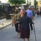 Foto de archivo del mercado semanal de Vélez-Rubio.
