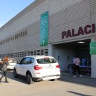 Vacunación en el Palacio de los Juegos Mediterráneos.