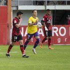 Corpas marcó el gol del Almería al Mirandés en el campo del Anduva.