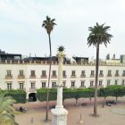 Vista del Monumento a los Mártires de la Libertad