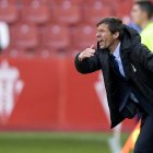 Ziganda, entrenador del Real Oviedo, elogia al Almería y a Rubi.