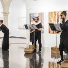 Lectura en el CAF en homenaje a las dramaturgas del Siglo de Oro invisibilizadas por la historia (Foto: Guille Bossini).