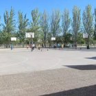 El patio de un colegio andaluz.