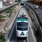 Tren de pruebas de Adif en Almería.