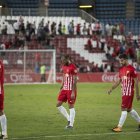 La última vez que el Almería cayó por tres goles fue ante el Huesca.
