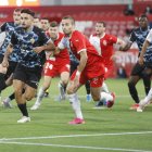 El Almería se vio sobrepasado en todo momento por el Girona.